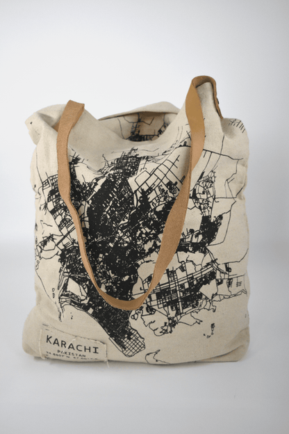 MappedPK Karachi Mapped Tote Bag