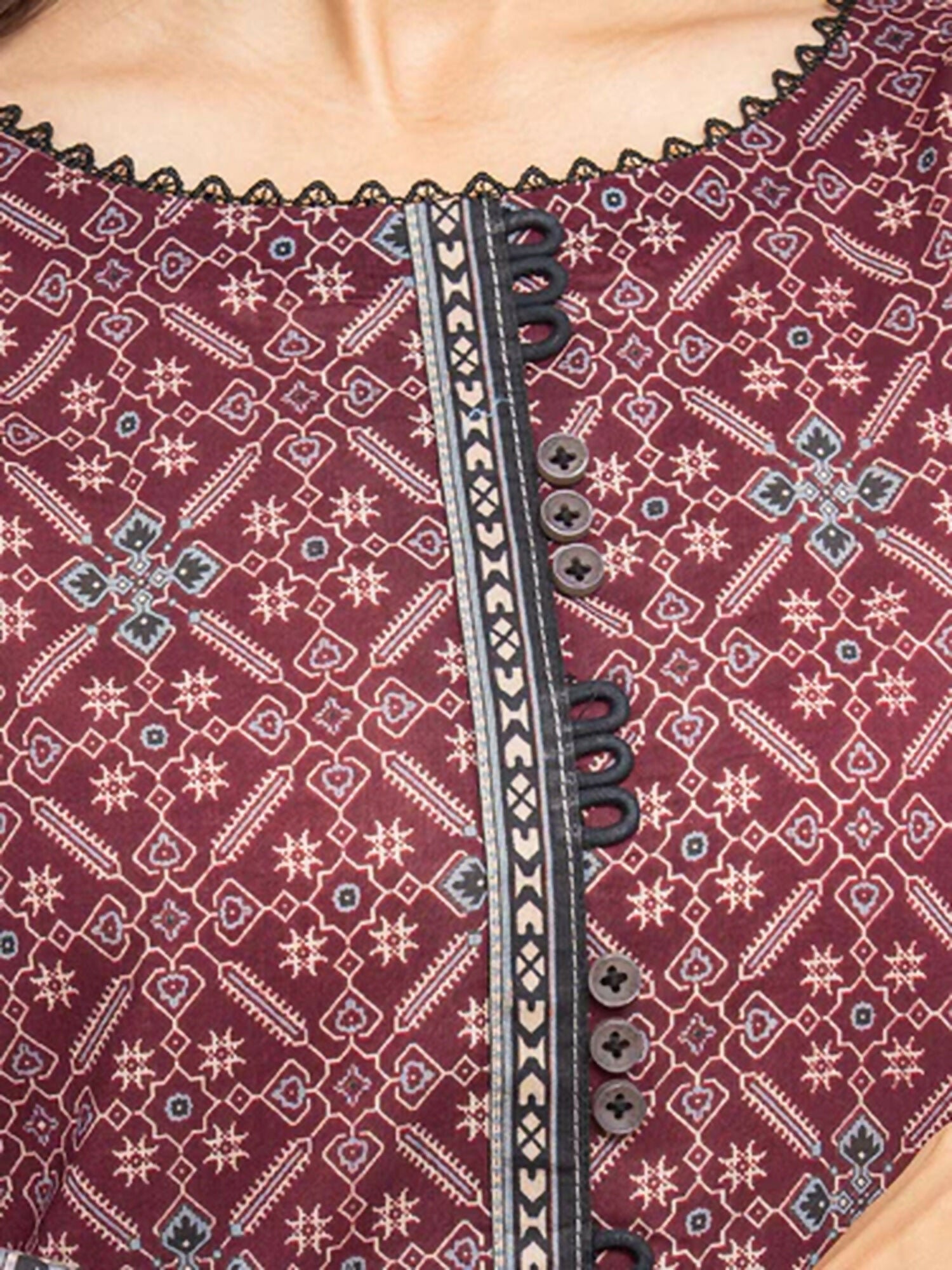 Edenrobe Allure Summer Lawn Printed Unstitched 3-Piece Suit-EWU24A1-35281