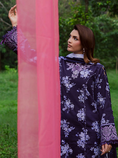 Parishay Rang e Sarma Khaddar Embroidered Unstitched 3-Piece Suit-SAR-04