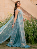 Binilyas Dilbaro Luxury Lawn Embroidered Unstitched 3-Piece Suit-406-B
