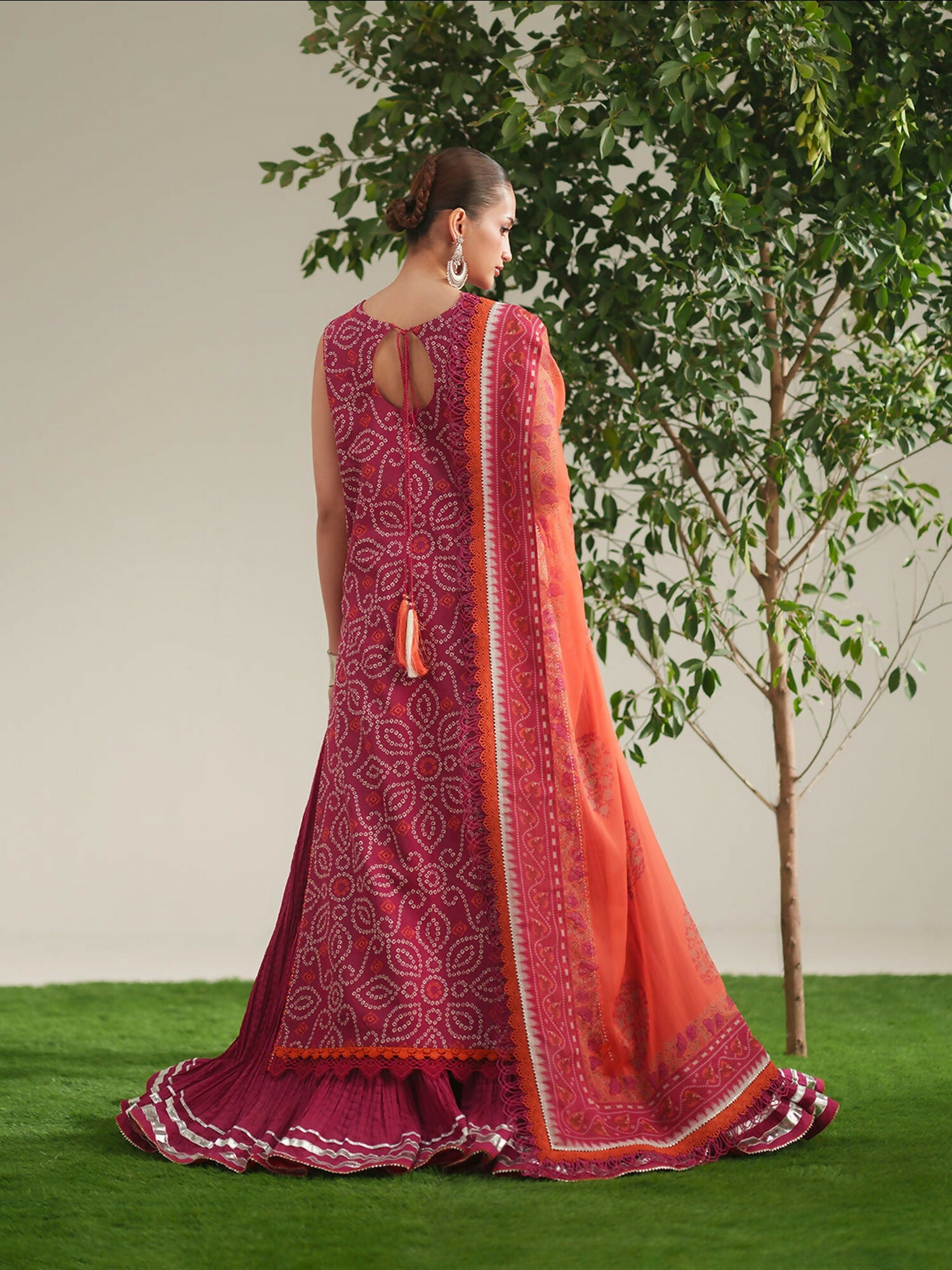 Binilyas Jojo Summer'26 Lawn Embroidered Unstitched 3-Piece Suit-87A