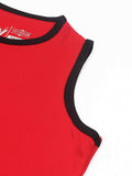Velvour Poly Athletic Sleeveless Tracksuit-VST63-A