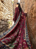 Maria B Linen Embroidered Unstitched-3-Piece-Suit-MPT-2401-B