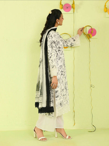 Mahnur Anaya Summer Vol 2 Lawn Embroidered Unstitched 3-Piece Suit-AN-2-08