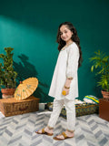 Velvour Girls Cotton Embroidered Stitched 2-Piece Suit-VG63-A