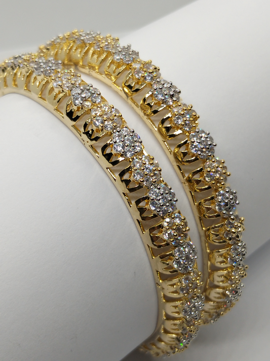 H&A Jewellery One Carat Silver Rhodium Plated Karay