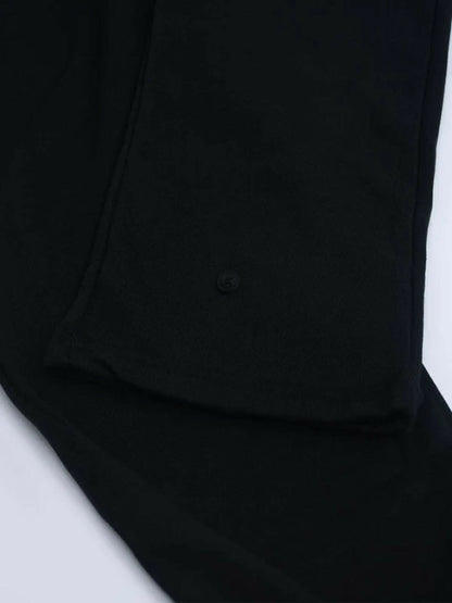 Jupiter Plain Bottom Button Loop Trouser-13835
