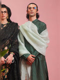 Hussain Rehar Basic Not Basic IV Raw Silk Printed Stitched 2-Piece Suit-Verdant