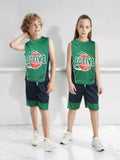 Velvour Poly Athletic Sleeveless Tracksuit-VST60-B