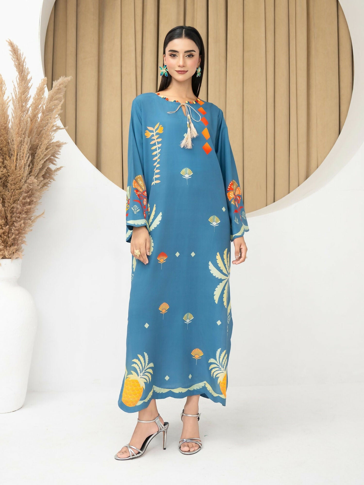 Panache Apparel Florise Lawn Printed Top-Aurix