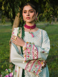 Mahnur Dahlia Luxury Lawn Embroidered Unstitched 3-Piece Suit-Ana
