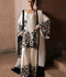 Hussain Rehar Luxury Pret Eid'24 Raw Silk Embellished Stitched 3-Piece Suit-Tusk
