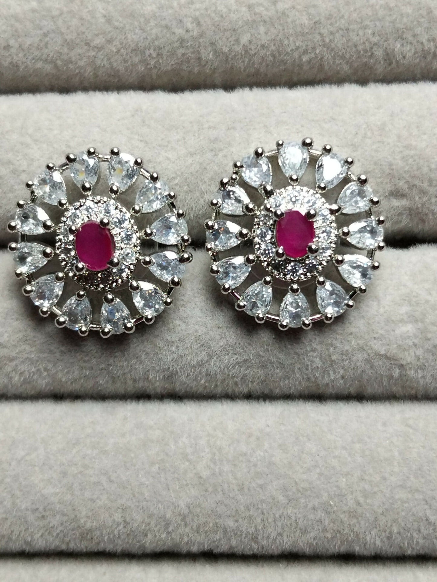 H&A Jewellery One Carat Stud Earrings