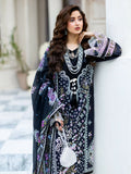 Mahnur Sophie Luxury Lawn Embroidered Stitched 3-Piece Suit-Lila