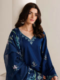 Panache Apparel Mistfall Vol II Cotton Embroidered Stitched Suit-Evara