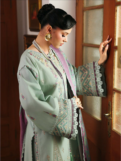 Binilyas Lumina Summer Lawn Embroidered Unstitched 3-Piece Suit-L77-A