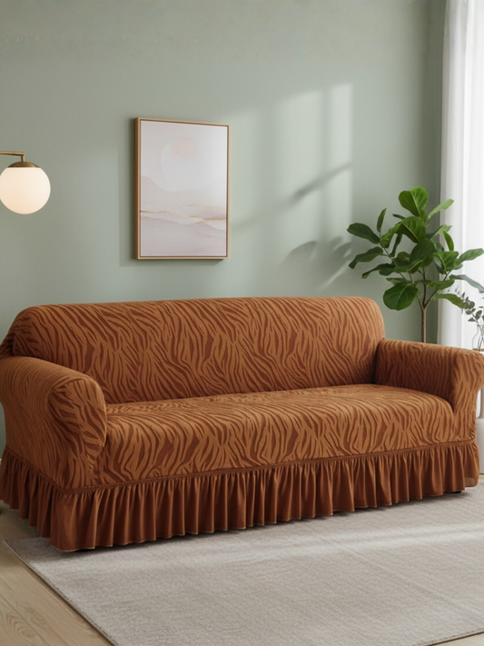 Elegant Bedding Polyester Zebra Style Sofa Cover