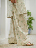 MAK Fashion Lawn Embroidered Stitched 3-Piece Suit-Pistachio Dust