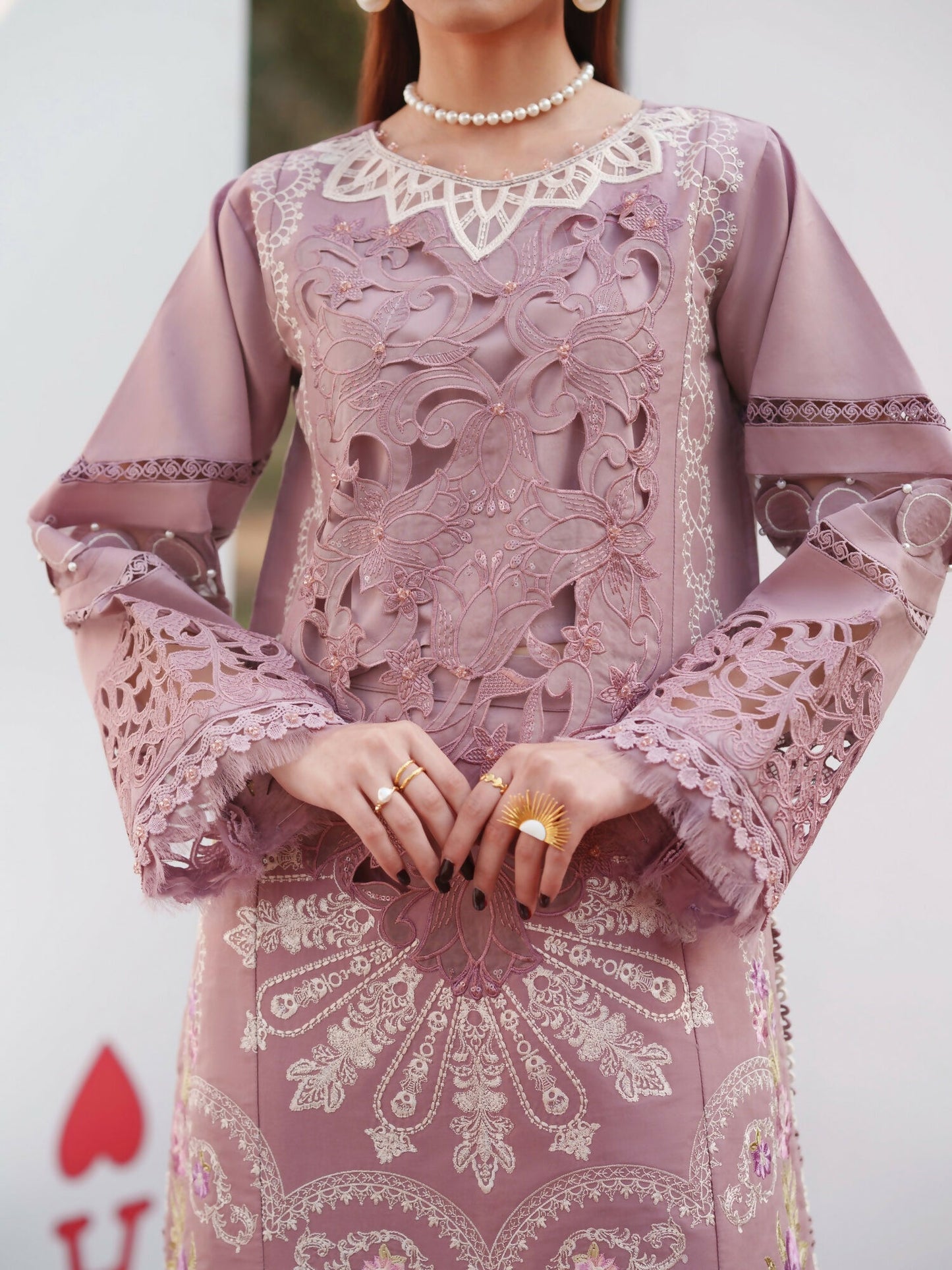 Parishay Summer Queen Lawn Embroidered Unstitched 3-Piece Suit-SQ-02