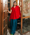 Hussain Rehar Pay Day Vol IV Raw Silk Stitched 2-Piece Suit-Zire