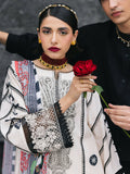 Mahnur Broadway Luxury Lawn Embroidered Unstitched 3-Piece Suit-Freesia
