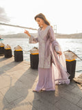 Farooq Hameed Studio EiD Collection'26 Pure Silk Embroidered Stitched 3-Piece Suit-Ilyaana