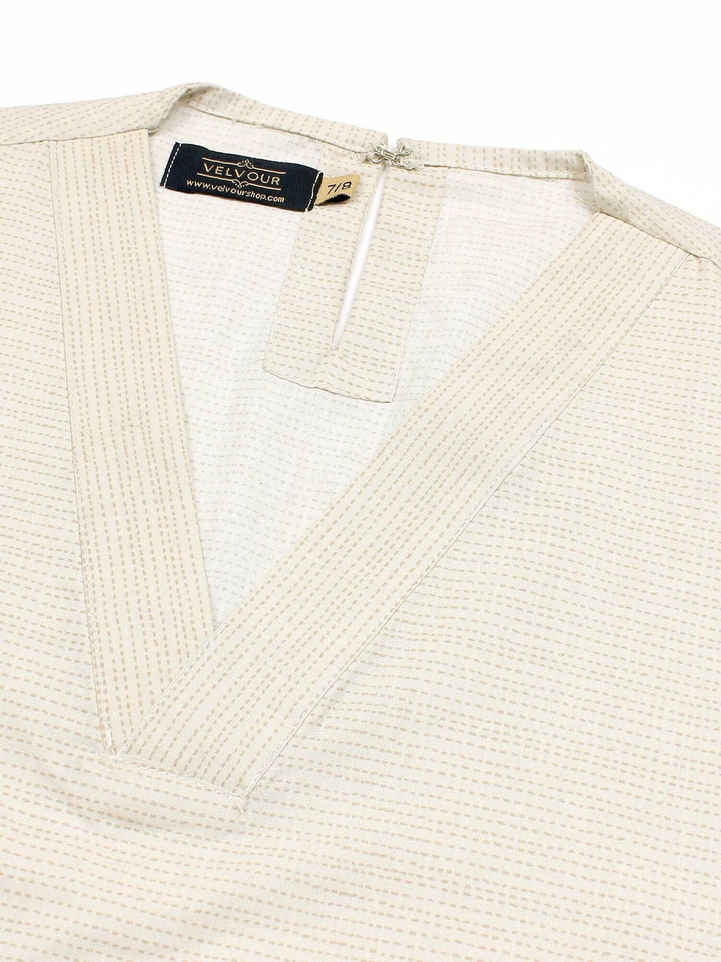 Velvour Girls Cotton Embroidered Co-Ord Set-VG137-B