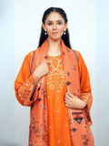 Siraphina Lawn Embroidered Stitched 3-Piece Suit-Meher
