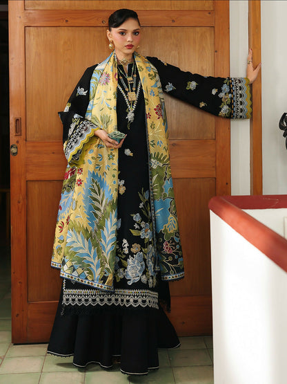 Binilyas Lumina Summer Lawn Embroidered Unstitched 3-Piece Suit-L71-B