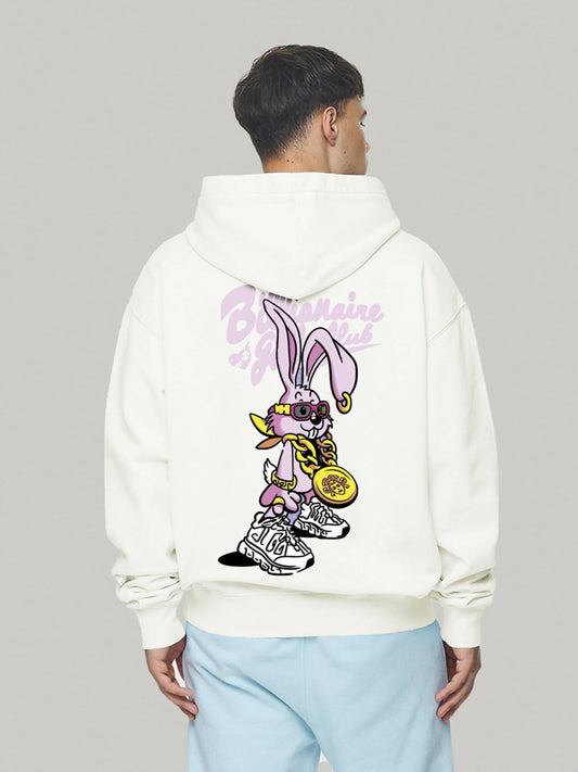 Jupiter Oversized Billionaire Club Printed Hoodie-14889