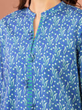 Edenrobe Allure Summer Lawn Printed Unstitched 3-Piece Suit-EWU5A1-35235