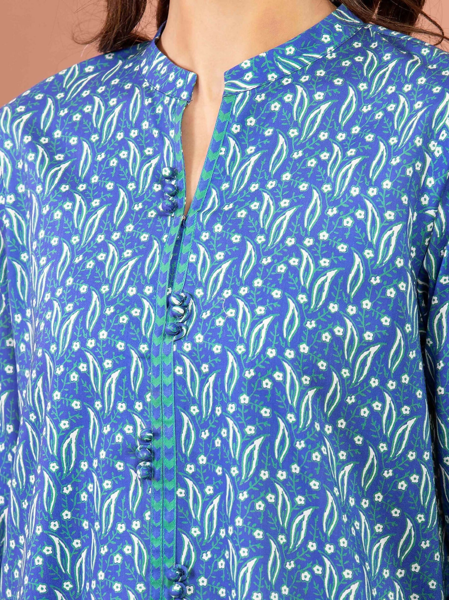 Edenrobe Allure Summer Lawn Printed Unstitched 3-Piece Suit-EWU5A1-35235