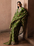 Hussain Rehar Luxury Pret Eid'24 Raw Silk Embellished Stitched 3-Piece Suit-Celeine