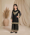 Lumira Chiffon Embroidered Stitched 3-Piece Suit-Ilana