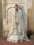 Hussain Rehar Massarat Festive Unstitched'25 Organza Embroidered 3-Piece Suit-Sitara
