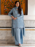 Blue Panache Apparel Noor Mahal Cotton Printed Stitched Suit-Zaanaya