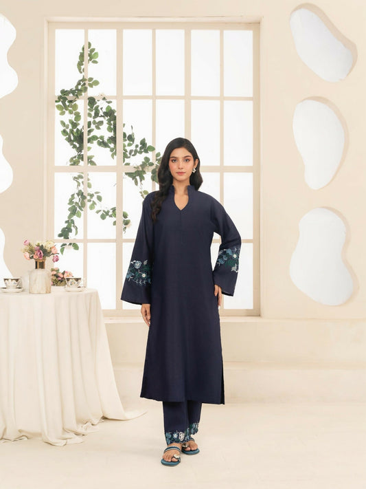 Stylish Collection Aaraish Cotton Embroidered Stitched 2-Piece Suit-Zumar