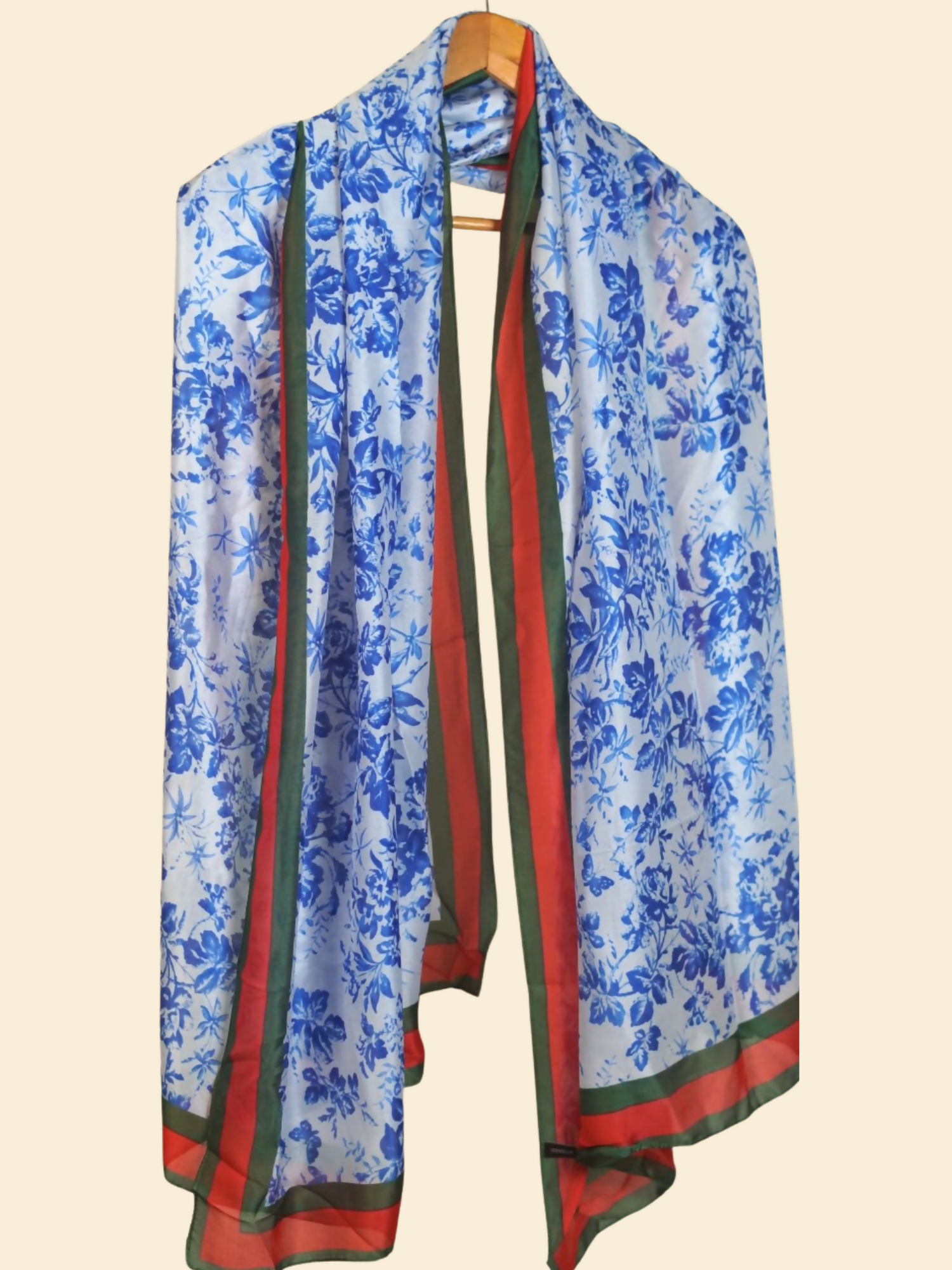 Scarves By Madiha Silk Printed Stole
