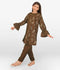Velvour Girls Viscose Printed Stitched 2-Piece Suit-VG110