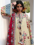 Hussain Rehar Luxury Lawn'26 Eid Edit Embroidered Unstitched 3-Piece Suit-Zubdah