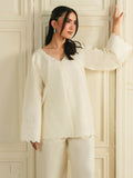 Mannat Clothing Boho Summer'26 Cotton Embroidered Stitched Suit-Crescent