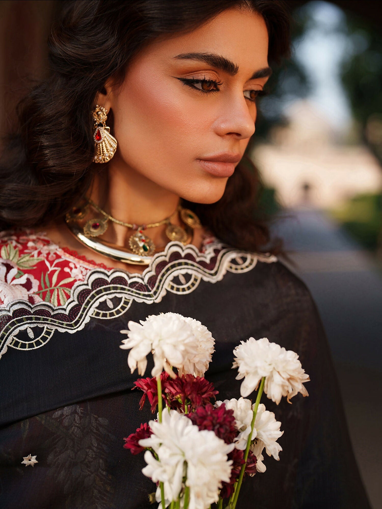 Binilyas Suroor Eid Pret'26 Lawn Embroidered Stitched 3-Piece Suit-241-B