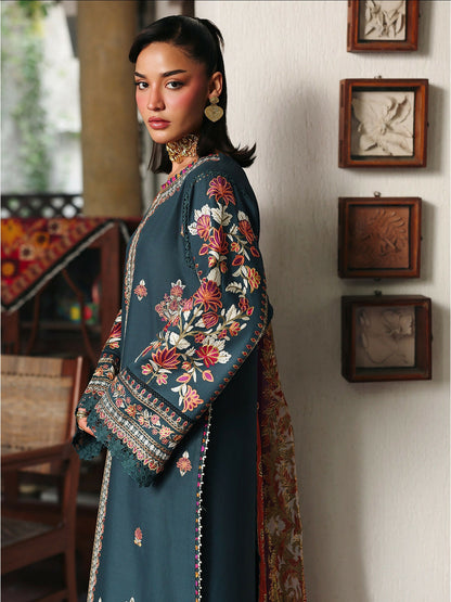Binilyas Lumina Summer-26 Lawn Embroidered Unstitched 3-Piece Suit-L74-A