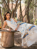 Binilyas Hazel Embroidered Lawn Unstitched 3-Piece Suit-2078 - B