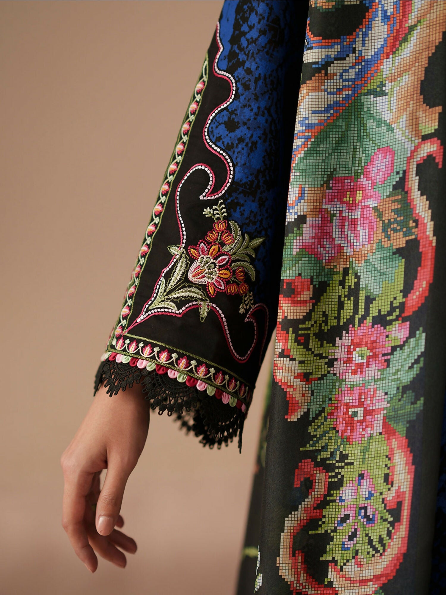 Binilyas Jojo Summer'26 Lawn Embroidered Unstitched 3-Piece Suit-83B
