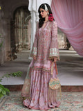 Hussain Rehar Festive Unstitched'26 Chiffon Embroidered 3-Piece Suit-Rukhsaar