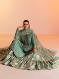 Hussain Rehar Candy Soap Raw Silk Embellished Stitched 3-Piece Suit-Gelar