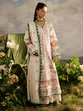 Mahnur Kaia Slub Linen Embroidered Unstitched 3-Piece Suit-K- 11