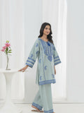 Stylish Collection Cotton Embroidered Stitched 2-Piece Suit-Jugnu Ferozi