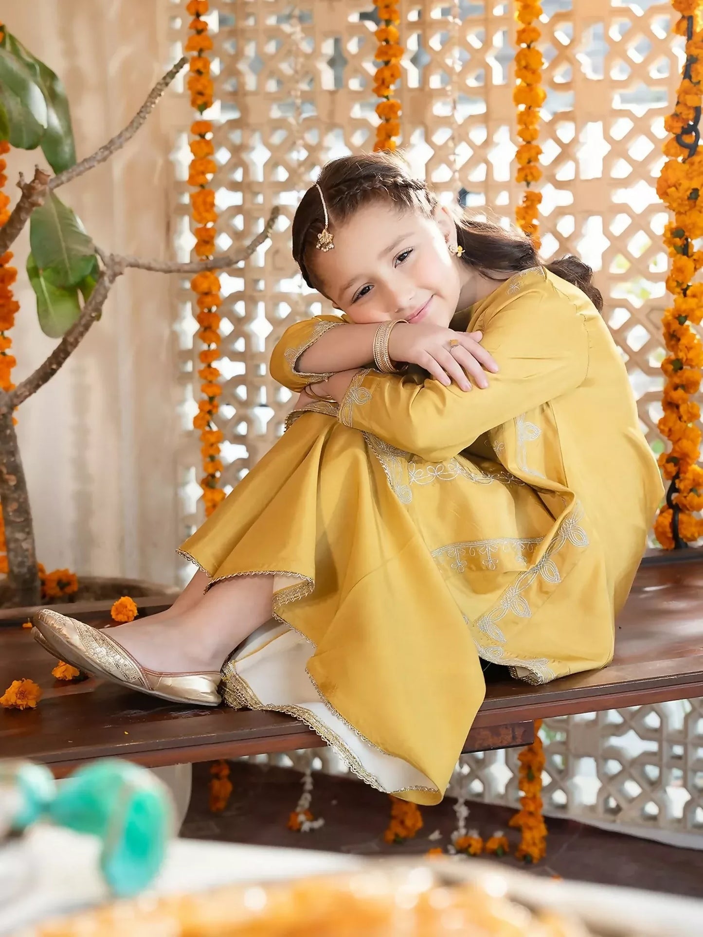 Panache Apparel Noore Eid Edit Sheesha Silk Embroidered Stitched Suit-Hoor